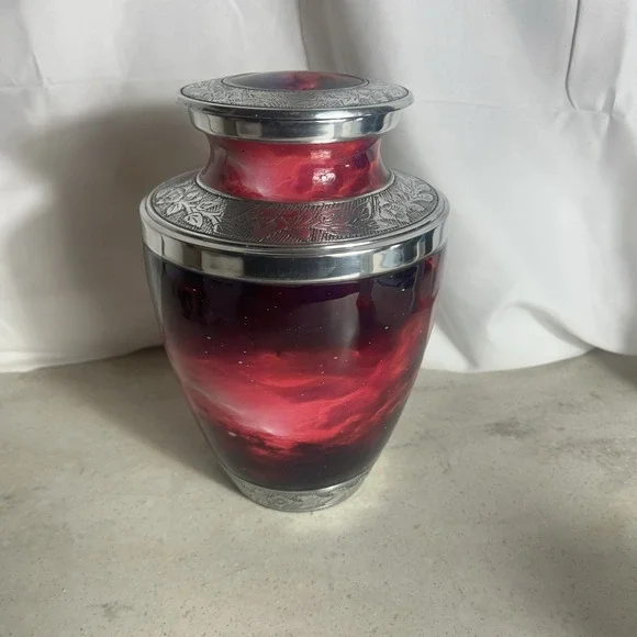 Cosmic Sky Adult Urn Blue/pink/purple